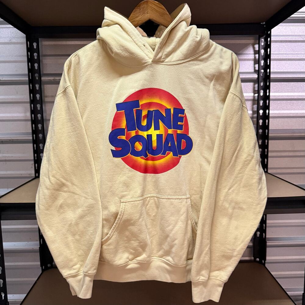 Space Jam A New Legacy Tune Squad Looney Tunes Hoodie Yellow Size M Men